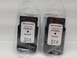 2-pak 260 XL czarny wkład do drukarki atramentowej nowy - Zdjęcie 1 z 4
