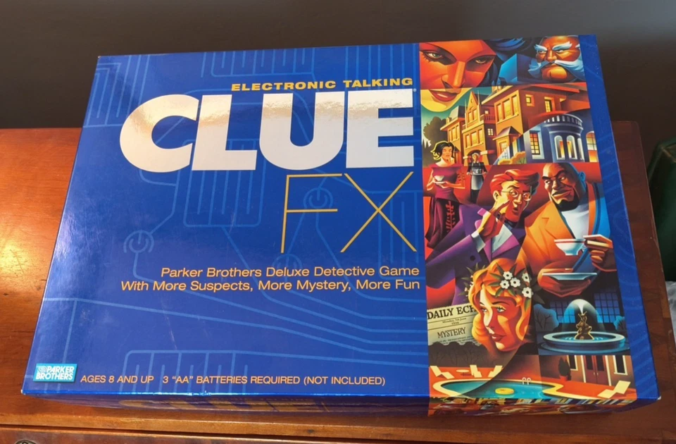 Electronic Talking Clue FX by Parker Brothers Very Nice - Image 1 of 3