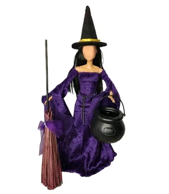 OOAK Witch Halloween Medieval Dress Handmade Clothes for 11.5” Fashion Dolls 1:6 - Image 1 of 4