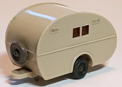 Wiking 1:87 - Reiseanhänger Eiform - hellgelbgrau ,  CS 503/1B - Bild 1 von 4