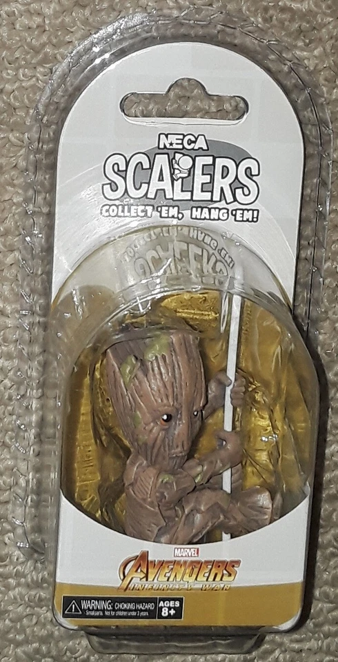 NECA Scalers Groot Avengers Infinity War nuevo sellado Gotg Guardians Galaxy Foto 1 de 1