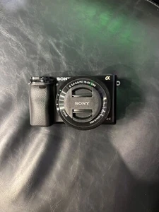 Sony A6000 24.3 MP Mirrorless Digital SLR Camera - Black Great condition - Picture 1 of 9