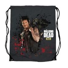 The Walking Dead Daryl Dixon 17-Inch Drawstring Polyester Cinch Bag
