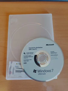 Microsoft Windows 7 ULTIMATE 64 bit SP1 + Original License English - GLC-01844 - Afbeelding 1 van 1