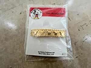 Mickey & Co Gold Tone Mickey Ears Barrette..NEW - Picture 1 of 4