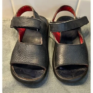 Pom D'api leather sandals black France 26 9.5us - Picture 1 of 4