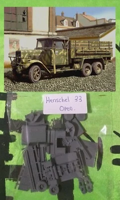 Kit maqueta para montar y pintar - Vehículo militar . Henschel Typ 33 - 1/72 - Imagen 1 de 2