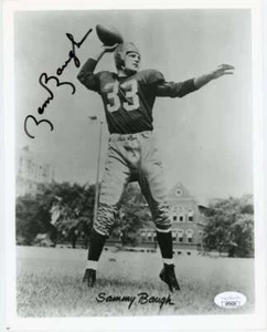 Sammy Baugh Commanders Autographed Signed 8x10 Glossy Photo Print JSA Authentic - Picture 1 of 1