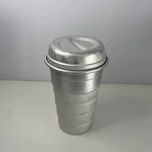 A Vintage Australian Waratah Products Aluminium Art Deco Style Cocktail Shaker - Picture 1 of 9