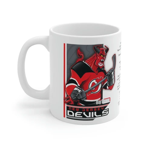 New Jersey Devils ART Mug Coffee Tea Gift Fun Team Hockey Souvenir Cover