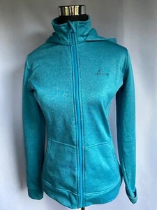 Kathmandu teal green hooded Altica 100 jacket Size 8 - Picture 1 of 11
