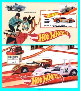 Hot Wheels Sharkruiser Ersttagsbrief mit Farbabbruch - Bild 1 von 1