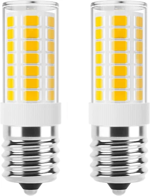 LED Microwave Light Bulbs under Hood 40W Equivalent, E17 LED Bulb Dimmable for R - Image 1 of 4