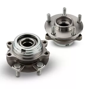 Conjunto de buje y cojinete de rueda delantera 2X para Nissan Murano 2009-2017 Quest 2011 - Imagen 1 de 10