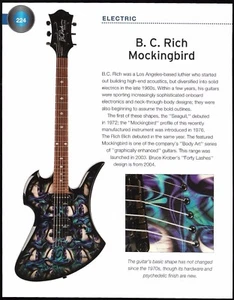 B.C. Rich "40 Lashes" Mockingbird + Regal artículo de guitarra resonador de cuello cuadrado - Imagen 1 de 4
