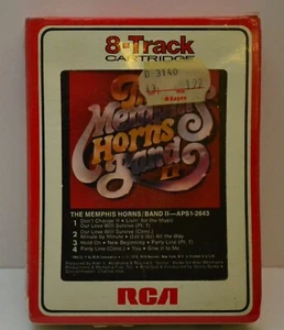 SEALED OLD STOCK 8 TRACK Memphis Horns Band II RCA APS1-2643 - Picture 1 of 2