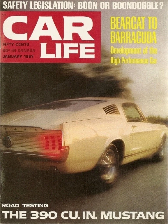 CAR LIFE 1967 JAN - BUICK GS 400 & 390 MUSTANG TESTED, ELECTRIC CARS - Image 1 of 1