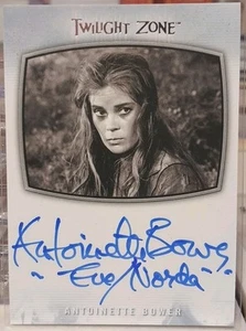 Twilight Zone Archives Antoinette Bower Inscription Autograph Card AI-22 2020 B - Picture 1 of 2