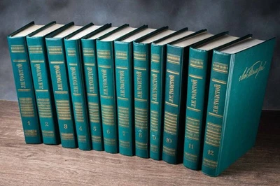 Lev Tolstoy Collected Works 12 Volumes Лев Толстой Собрание сочинений в 12 томах - Image 1 of 4
