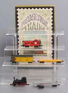 Aurora 4802 Postage Stamp Trains N Scale Little Donkey PRR Train Set (Set of 5) - Picture 1 of 8