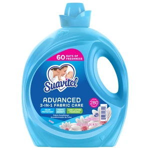 Acondicionador de telas líquido avanzado Suavitel, flores de campo, 280 cargas, 160 fl oz - Imagen 1 de 3