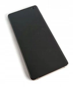 ORG Original LCD Display mit Rahmen für Samsung Galaxy S10+ Plus (SM-G975) - Zdjęcie 1 z 3