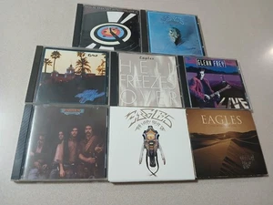 Eagles CD Lot/8 Desperado, Very Best of, Hell Freezes, Long Road Eden, Hotel CA... - Bild 1 von 2