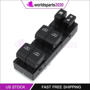 Window Switch Compatible with 2007-2008 Infiniti G35 Front LH Driver Side - Imagen 1 de 12