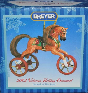 Breyer 700702 2002 Victorian Holiday Ornament Christmas Horse Tricycle - NIB - Picture 1 of 1