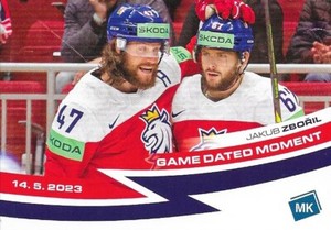 Jakub Zboril, 2023 czech National team card, Boston Bruins