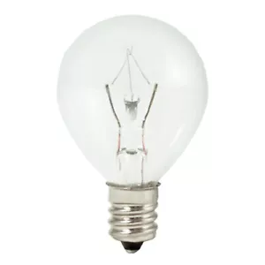 Bulbrite 461025 KR25G11CL Krypton Xenon 120V 25W G11 Candelabra E12 Clear 2700K - Picture 1 of 2