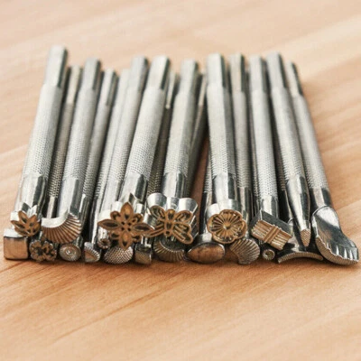 20pcs Embossing Printing Sculpting Art Texture Butterfly Flower DIY Pottery Tool - Image 1 of 4