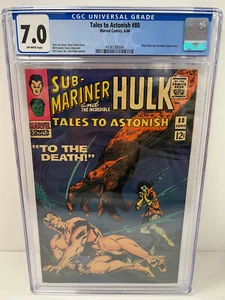 Tales to Astonish #80 - Marvel - 6/66 - CGC 7.0 - OW - App. Mole Man & Tyrannus - Picture 1 of 2