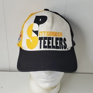 VTG Pittsburgh Steelers Pro Line AJD Embroidered Logo Snapback Hat Baseball Cap - Picture 1 of 20