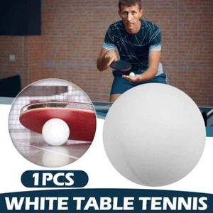 1/50/100Pc Balls White Colours 40mm No Logo Kid Table Tennis Beer X9U9 - Picture 1 of 12