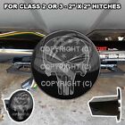 Tow Hitch Receiver Insert Cover Plug Truck & SUV USA GHOST FLAG PUNISHER SKULL