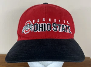 Ohio State Buckeyes Team Strapback Hat NCAA Football OSU Twins Enterprise - Picture 1 of 11