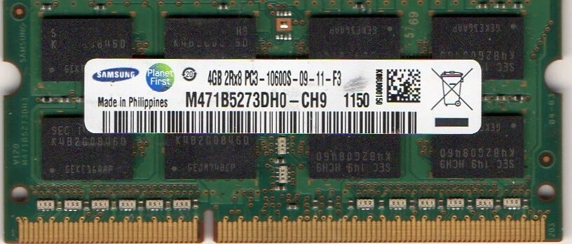Memoria DDR3 4 GB HP ELITEBOOK 2540P 2740P 8440P 8440W 8540P 8540W 8740W para computadora portátil Foto 1 de 1
