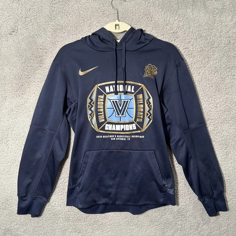 Villanova University NCAA 2018 Men's Basketball Champions Hoodie Men's Nike S Cover