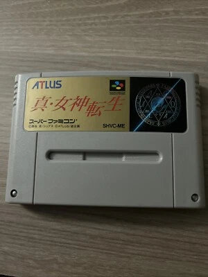 Shin Megami Tensei para la Super Famicom - ¡Solo cartucho, probado y funciona! Foto 1 de 2