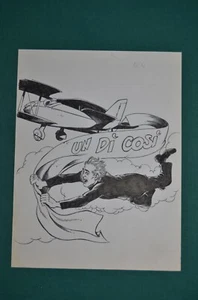 Paolo Piffarerio Original Comic Art Cover Originale Alan Ford Gruppo TNT # 124 - Picture 1 of 8