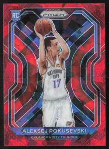 2020-21 Panini Prizm Aleksej Pokusevski #264 Oklahoma City Thunder - Picture 1 of 2