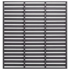 vidaXL Fence Panel WPC 180x180 cm Grey - Picture 1 of 4