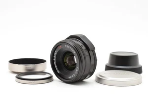 Contax Carl Zeiss Biogon 28mm f/2.8 Black G Lens Japan Duty paid for US [MINT] - Picture 1 of 13