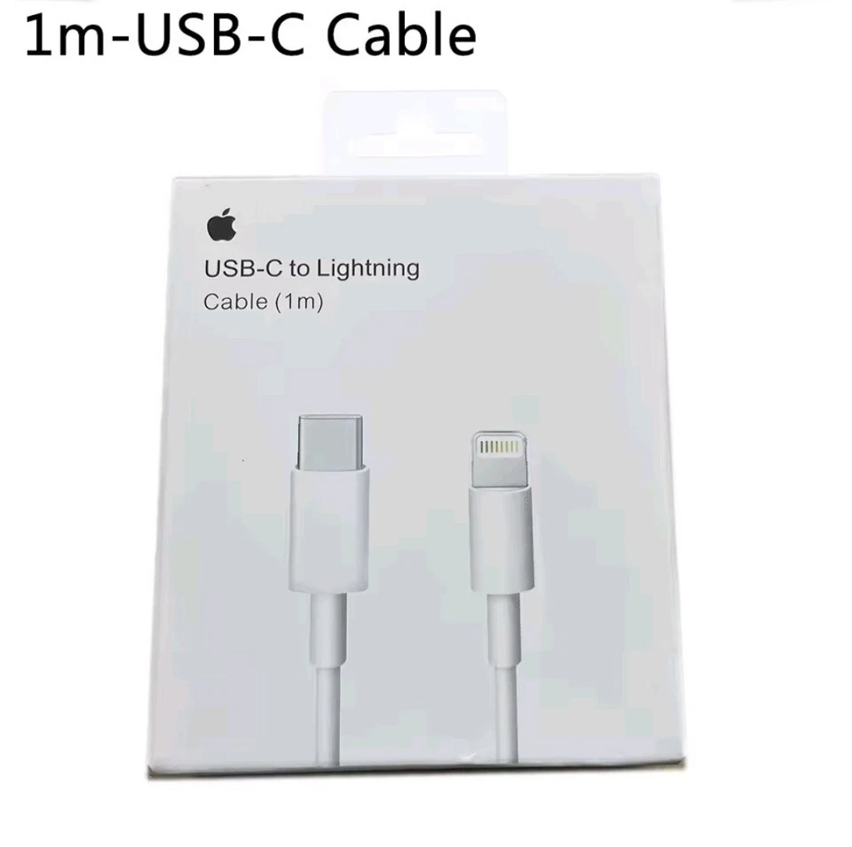 APPLE CAVO ORIGINALE DA 1 METRO USB-C A LIGHTNING PER IPHONE/IPAD   - Immagine 1 di 1