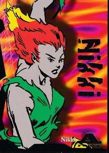 2023 SKYBOX MARVEL METAL AVENGERS-NIKKI-NO.AF46 (A FORCE-RAVE-083/100) - Imagen 1 de 3