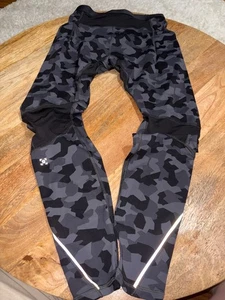 Lululemon Surge Tight Men’s L Black/ Gray Camo Nulux side pockets - Picture 1 of 6