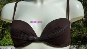 RASUREL Push Up Trikot Oberteil NAUSICAA 2A/FR85A/INT70A Braun Neu ETIKETT - Bild 1 von 1