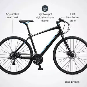 Schwinn Vantage F3 Sport Hybrid Bike Black Medium  - Picture 1 of 6