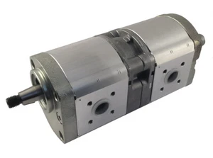 Bomba hidráulica adecuada para Steyr 955 964 970 9078 9086 9094 16+11cm3/U - Imagen 1 de 1